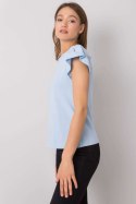 Bluzka Model RV-BZ-6724.69 Light Blue - Rue Paris Rue Paris