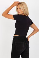 Bluzka Model RV-BZ-8004.62 Black - Rue Paris Rue Paris