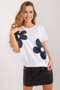 Bluzka Model RV-BZ-9628.22X White/Navy - Rue Paris Rue Paris
