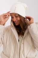 Czapka Damska Model JK-CZ-13-1.20 Ecru - Rue Paris Rue Paris