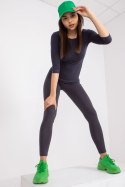 Legginsy Model LA-LG-T-13.66 Grafit - Rue Paris Rue Paris