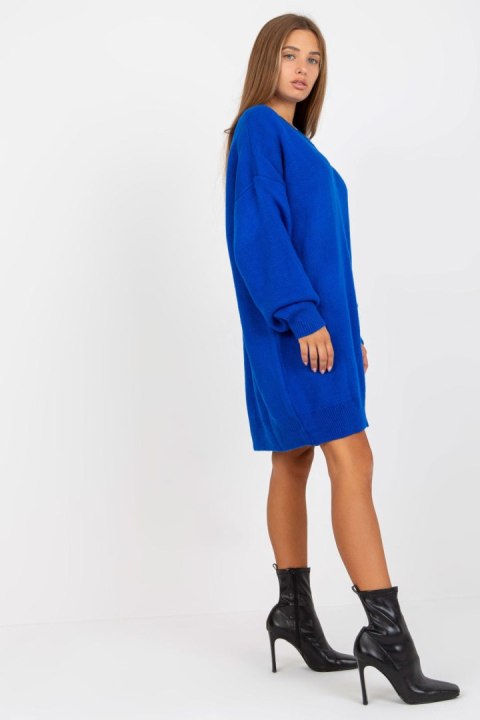 Sukienka Model LC-SW-0341.38P Cobalt - Rue Paris Rue Paris