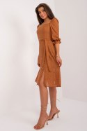 Sukienka Model LK-SK-509372.45 Light Brown - Lakerta Lakerta