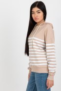 Bluza Damska Model LO-BL-DY-28.01 White/Beige - Rue Paris Rue Paris