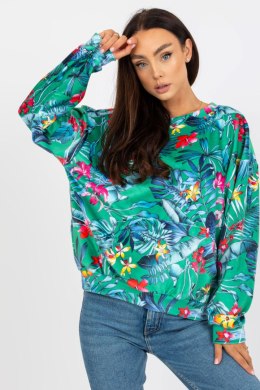 Bluza Damska Model RV-BL-8124.51 Green - Rue Paris Rue Paris
