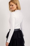 Bluzka Model RV-BZ-5209.04X White - Rue Paris Rue Paris