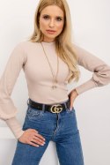 Bluzka Model RV-BZ-5223.15 Beige - Rue Paris Rue Paris