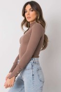Bluzka Model RV-BZ-7317.64 Brown - Rue Paris Rue Paris