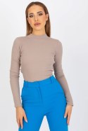 Bluzka Model RV-BZ-7987.49 Dark Beige - Rue Paris Rue Paris