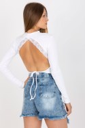 Bluzka Model RV-BZ-7987.49 White - Rue Paris Rue Paris