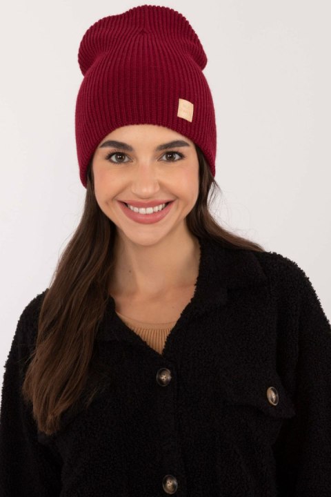 Czapka Model JK-CZ-50.25 Bordo - Rue Paris Rue Paris