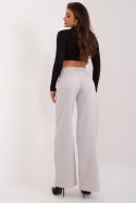 Spodnie Damskie Model WN-SP-8247.65 Light Grey - Rue Paris Rue Paris