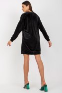 Sukienka Model RP-TU-8189.75P Black - Rue Paris Rue Paris