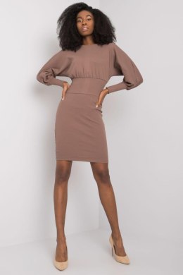 Sukienka Model RV-SK-6079.65 Brown - Rue Paris Rue Paris