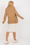 Sweter Damski Model LC-SW-2261.00P Camel - Rue Paris Rue Paris