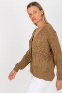 Sweter Damski Model LC-SW-8022.04P Dark Beige - Rue Paris Rue Paris