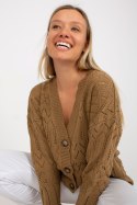 Sweter Damski Model LC-SW-8022.04P Dark Beige - Rue Paris Rue Paris