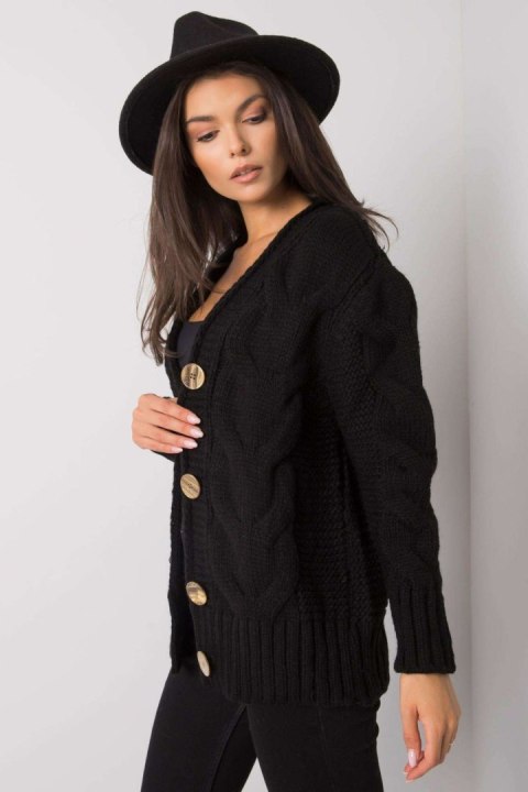 Sweter Damski Model LC-SW-A1.28X Black - Rue Paris Rue Paris Sweter Damski Model LC-SW-A1.28X Black - Rue Paris Rue Paris