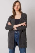 Sweter Kardigan Model ASM-SW-7560.96P Dark Grey - Rue Paris Rue Paris