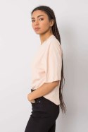 T-shirt Damski Model 157-TS-4257.78 Brzoskwinia - Rue Paris Rue Paris
