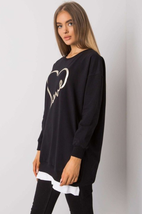 Tunika Model RV-TU-7258.40P Black - Rue Paris Rue Paris Tunika Model RV-TU-7258.40P Black - Rue Paris Rue Paris