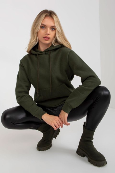 Bluza Damska Model CT-BL-F-621124.98P Khaki - Rue Paris Rue Paris Bluza Damska Model CT-BL-F-621124.98P Khaki - Rue Paris Rue Paris