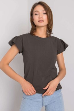 Bluzka Model RV-BZ-6724.69 Dark Khaki - Rue Paris Rue Paris