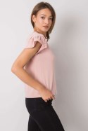 Bluzka Model RV-BZ-6724.69 Light Pink - Rue Paris Rue Paris