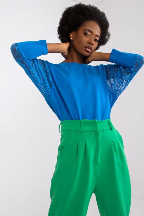 Bluzka Model RV-BZ-7551.19 Dark Blue - Rue Paris Rue Paris Bluzka Model RV-BZ-7551.19 Dark Blue - Rue Paris Rue Paris