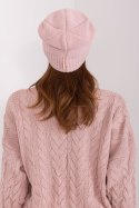 Czapka Damska Model JK-CZ-13-1.20 Light Pink - Rue Paris Rue Paris