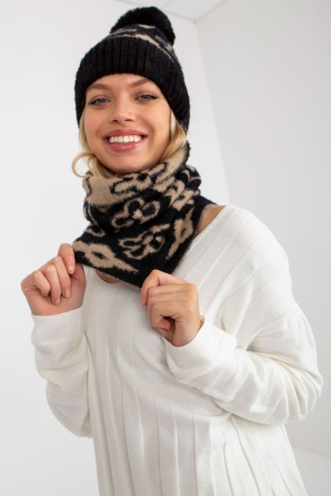 Komin Model AT-KM-CM-331.87 Black/Beige - AT AT
