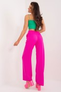 Spodnie Damskie Model WN-SP-8247.64 Fuksja - Rue Paris Rue Paris