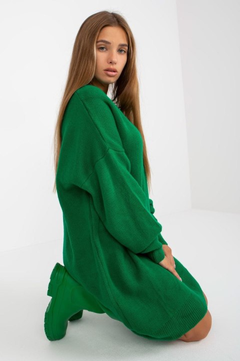 Sukienka Model LC-SW-0341.38P Green - Rue Paris Rue Paris Sukienka Model LC-SW-0341.38P Green - Rue Paris Rue Paris