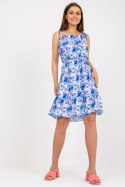Sukienka Model WN-SK-0806-3.22 White/Blue - Rue Paris Rue Paris