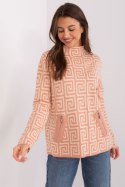 Sweter Damski Model AT-SW-2341.00P Brzoskwinia - AT AT
