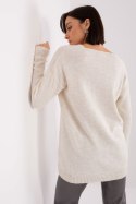 Sweter Damski Model TO-SW-1810.26P Light Beige - Rue Paris Rue Paris