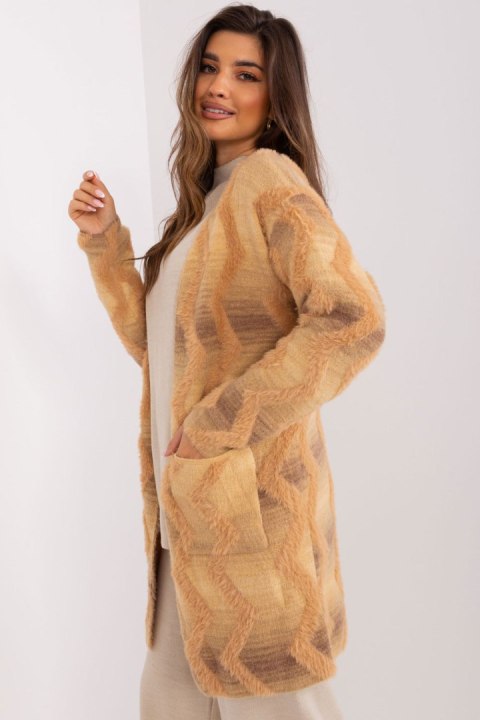 Sweter Kardigan Model AT-SW-234701.34 Beige - AT AT