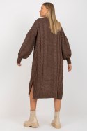 Sweter Kardigan Model LC-SW-8032.34P Brown - Rue Paris Rue Paris