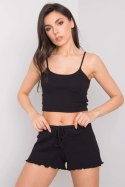 Szorty Damskie Model RV-SN-6628.95 Black - Rue Paris Rue Paris