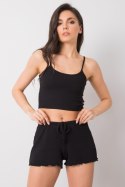 Szorty Damskie Model RV-SN-6628.95 Black - Rue Paris Rue Paris
