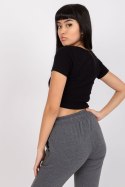 T-shirt Damski Model RV-TS-7537.52 Black - Rue Paris Rue Paris