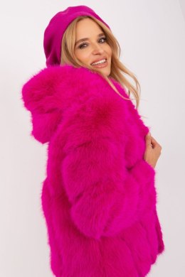 Beret Model AT-CZ-231305.82P Fuksja - AT AT