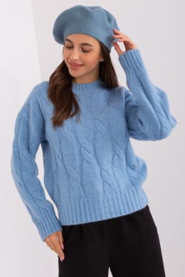 Beret Model AT-CZ-231305.85P Grey/Blue - AT AT