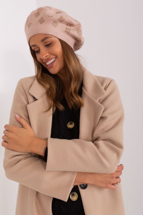 Beret Model AT-CZ-2318.30 Beige - AT AT Beret Model AT-CZ-2318.30 Beige - AT AT
