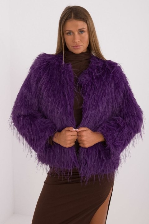 Kurtka Damska Model AT-KR-2359.96P Dark Violet - AT AT Kurtka Damska Model AT-KR-2359.96P Dark Violet - AT AT