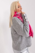 Szalik Model AT-SZ-23125-1.26 Grey/Pink - AT AT