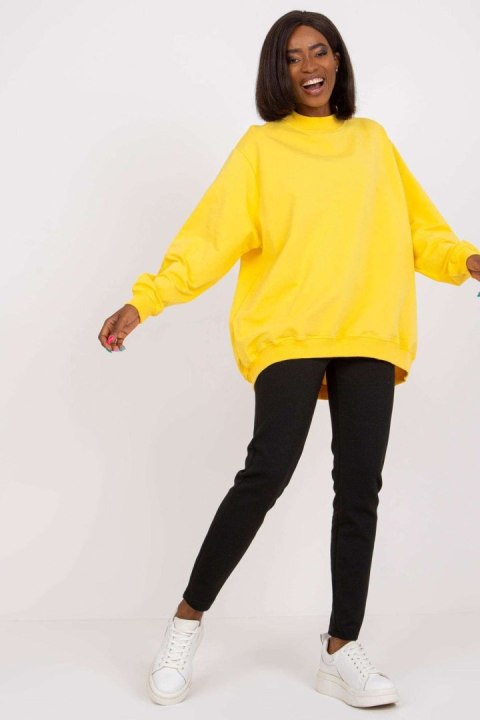 Bluza Damska Model RV-BL-5185.90P Yellow - BFG BFG Bluza Damska Model RV-BL-5185.90P Yellow - BFG BFG