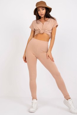 Legginsy Model AP-LG-A-002 Camel - BFG BFG