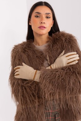 Rękawiczki Model AT-RK-238601.25P Beige - AT AT