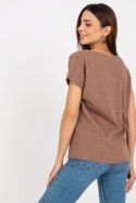 T-shirt Damski Model B-014.59 Brown - BFG BFG